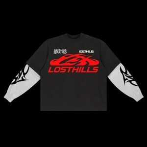 Lost Hills 2FER LHBF005 L/S Thermal Tee
